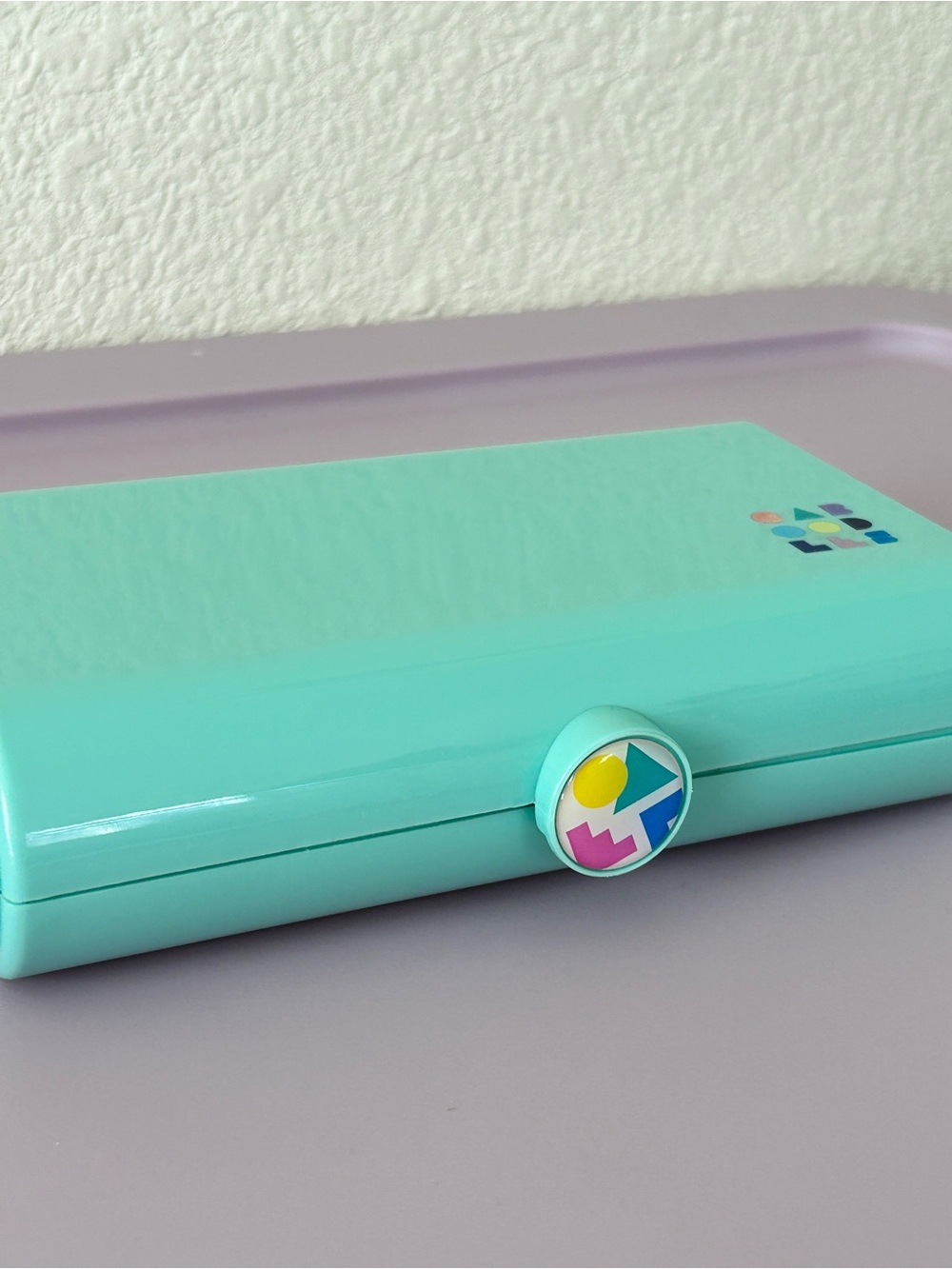Slim Caboodle retro look with colorful logo Good Used Condition CABOODLES